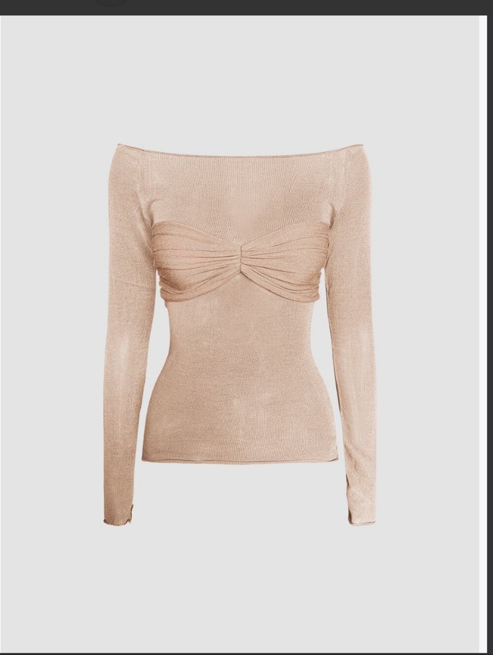 Italian Brand Mesh Top NWT